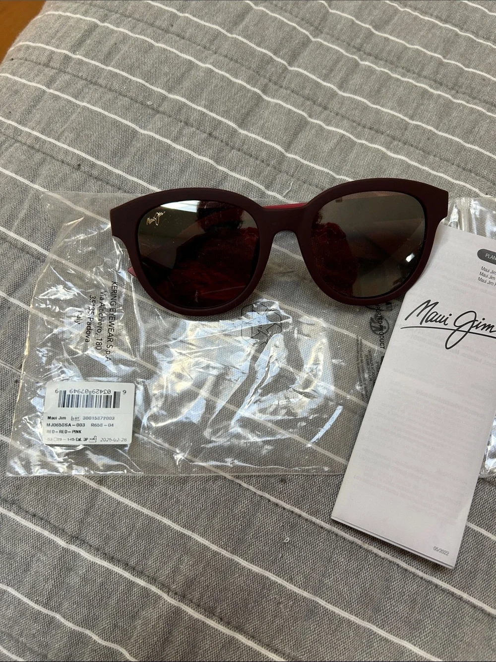 Maui Jim Plum Round Women’s Sunglasses